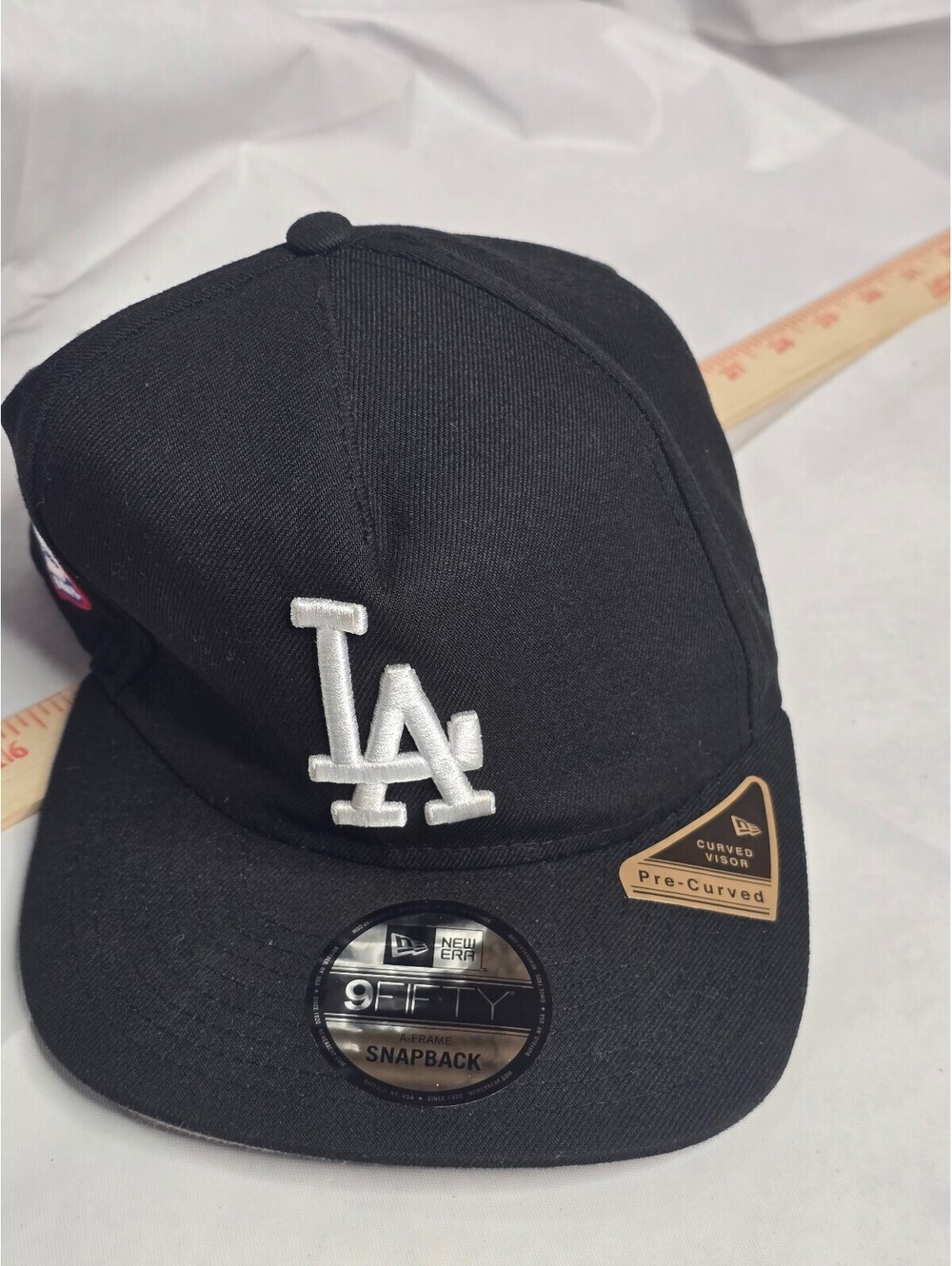 New Era LA Dodgers 9FIFTY Snapback Hat Black and Tan